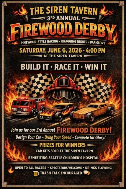 The Siren Tavern’s 3rd Annual Firewood Derby