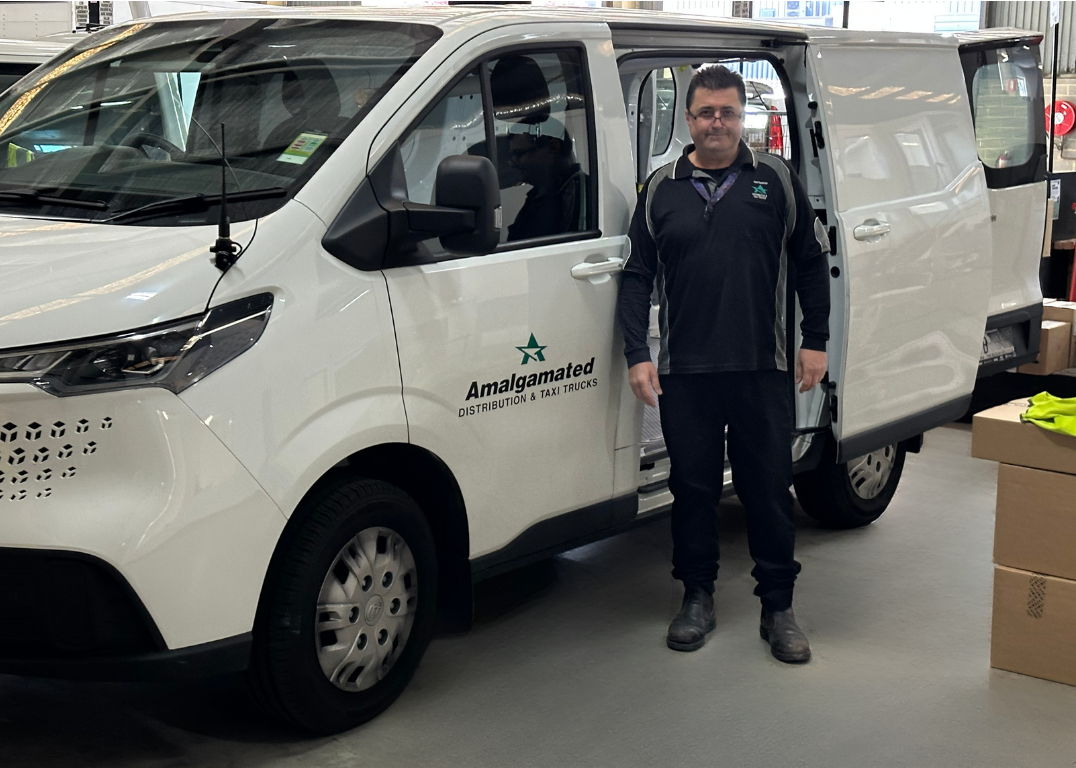 Amalgamated owner driver with branded Melbourne delivery fleet