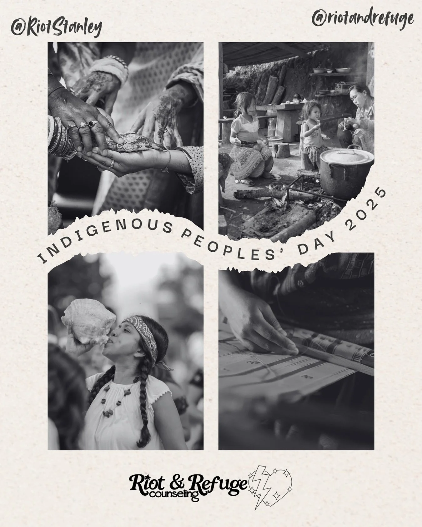 Today we honor the original stewards of this land, the Indigenous peoples whose wisdom, resilience, and connection to the earth continue to guide us. 

May we listen deeply. May we learn humbly. May we walk with respect.

Healing means remembering, n