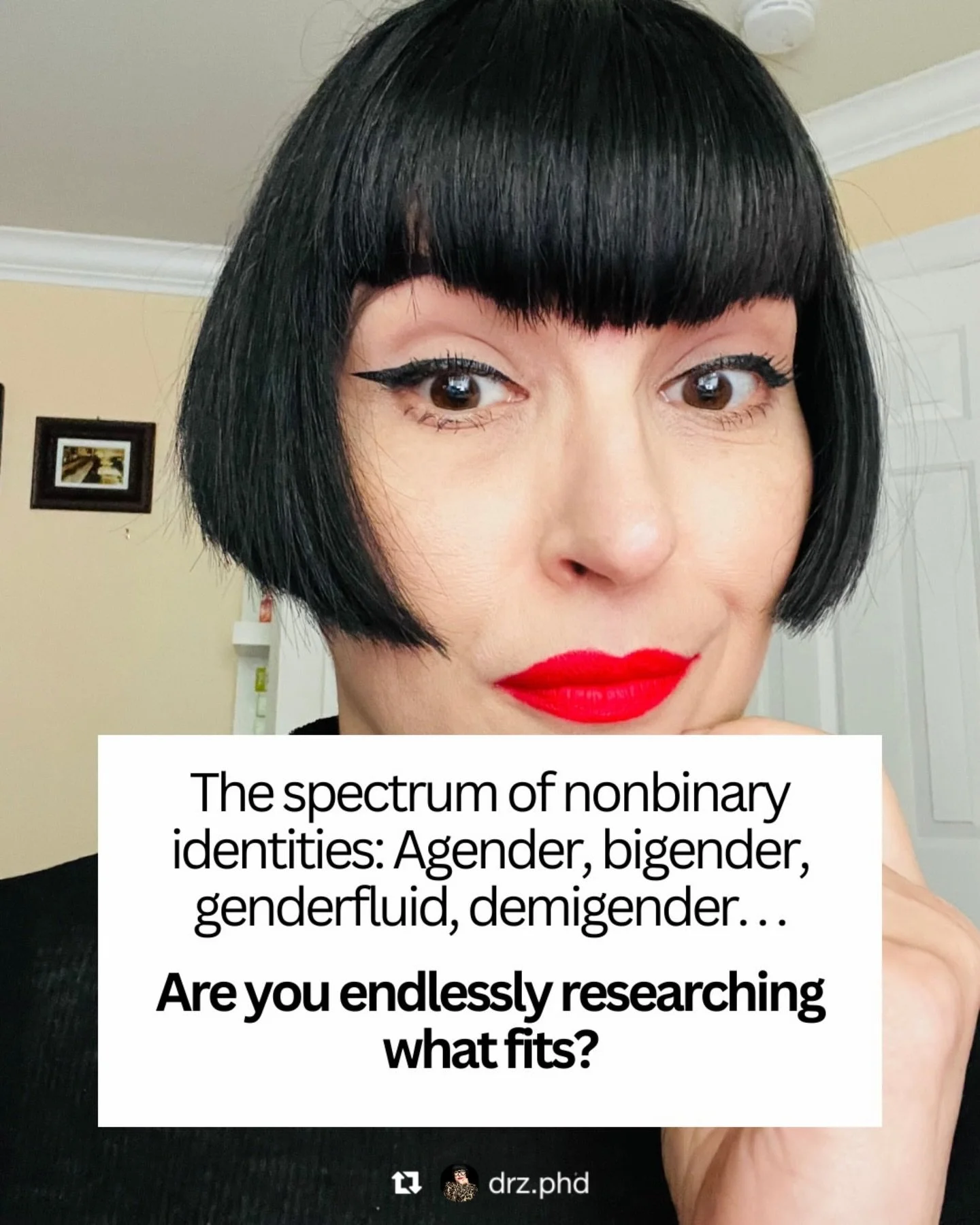 Repost from @drz.phd
&bull;
👉share your experiences 👇
#nonbinary