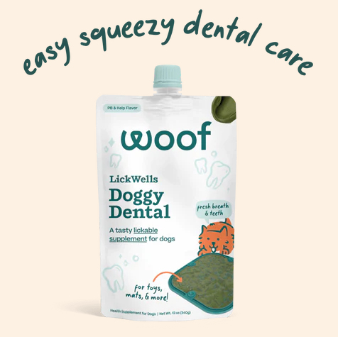 Woof Lick Wells || Doggy Dental 12oz