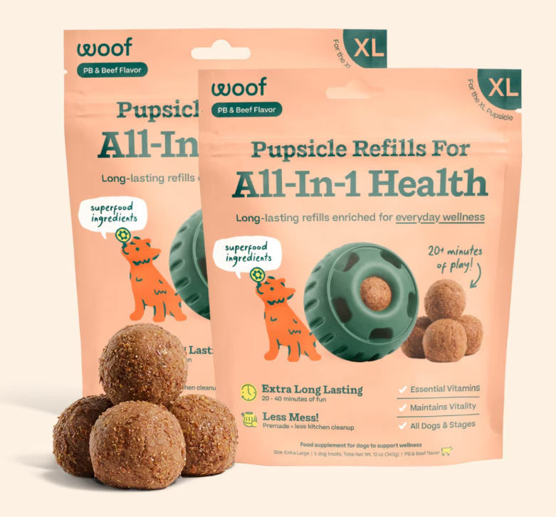 WOOF Refill Pops || All-in-One Health Recipe