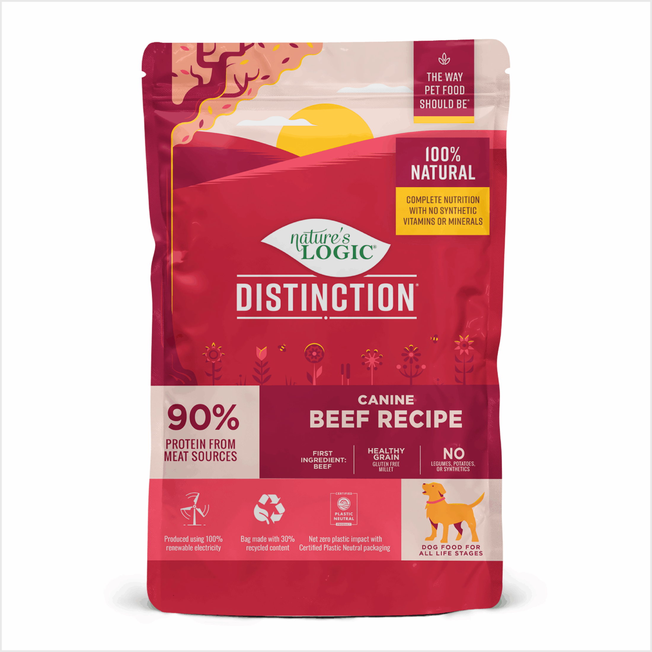 Nature's Logic Distinction Canine Beef Recipe Dry Kibble