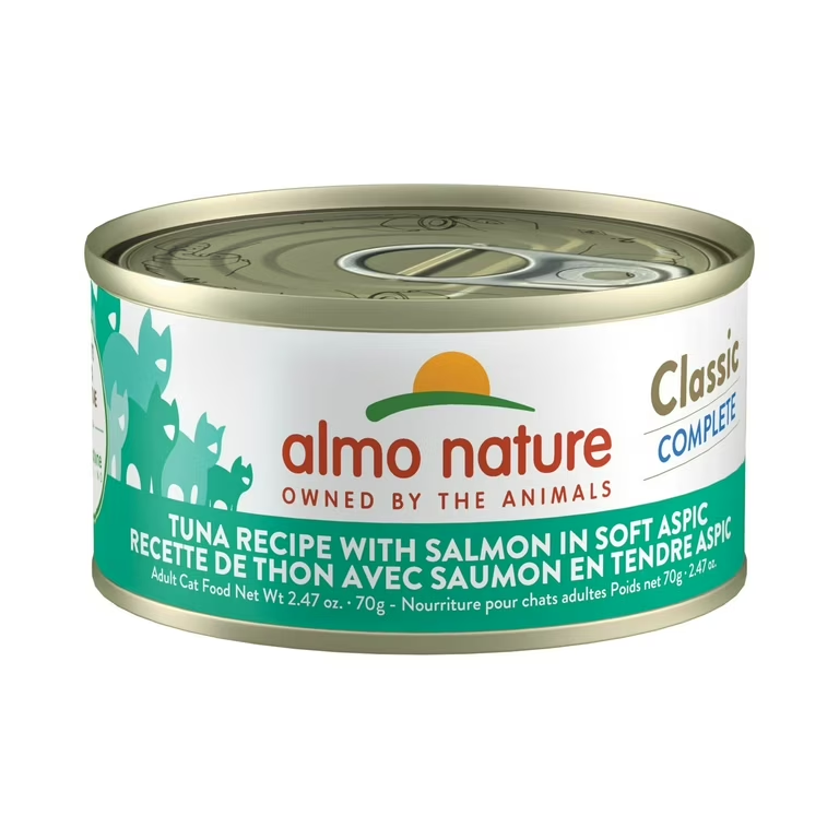 Almo Nature USA Natural Tuna with Salmon in Soft Aspic 2.47oz