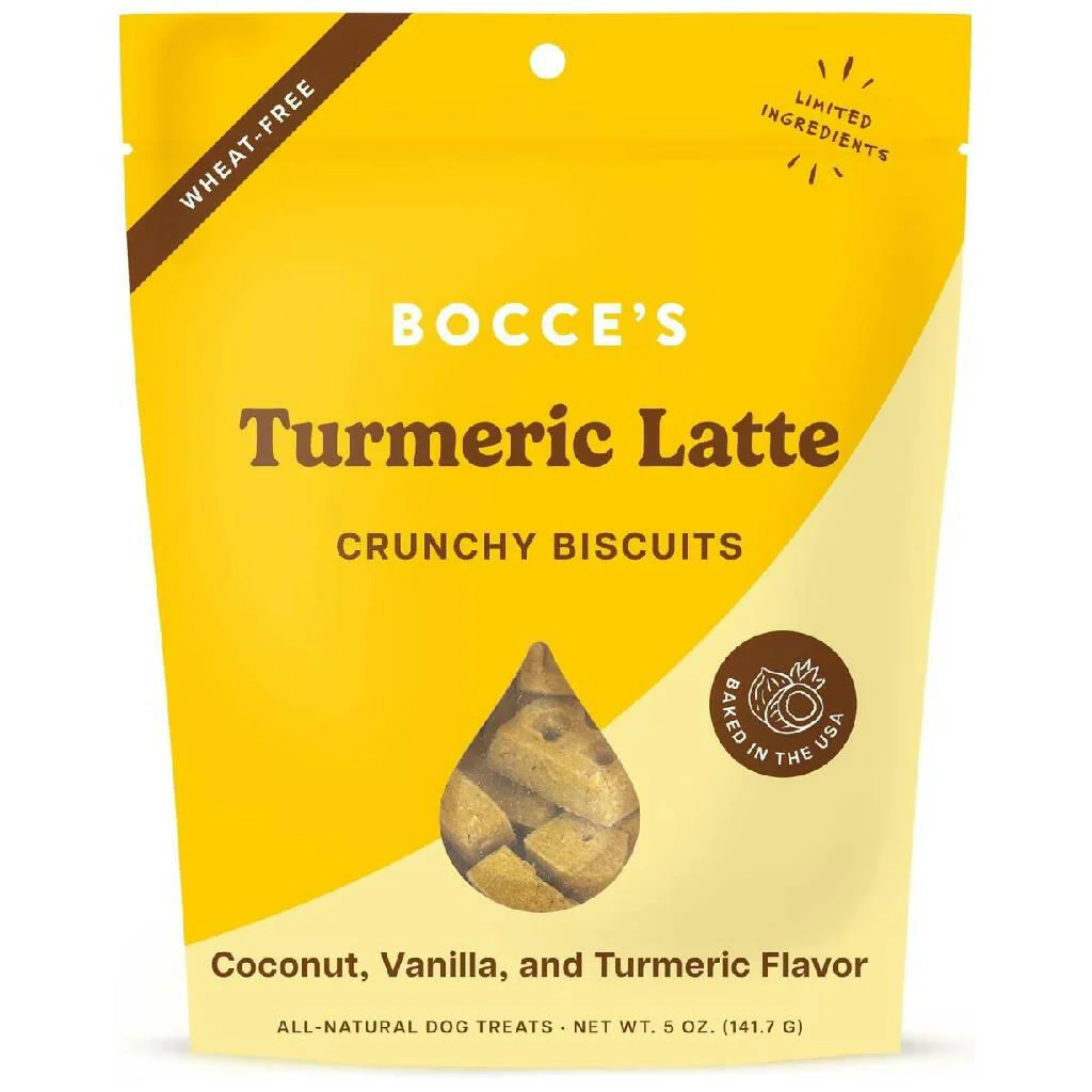 Bocce's Turmeric Latte Crunchy Biscuits