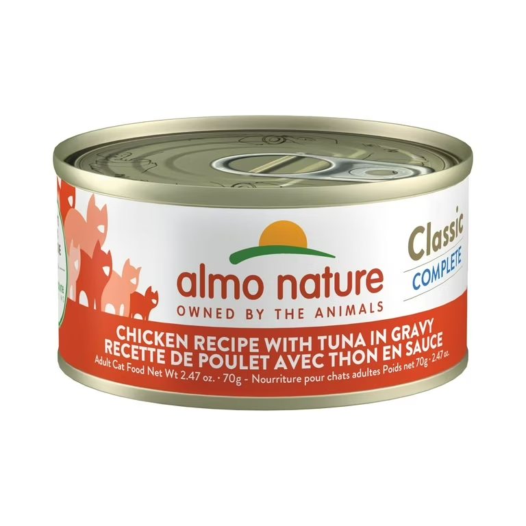 Almo Nature USA Chicken Recipe with Tuna in Gravy 2.47oz