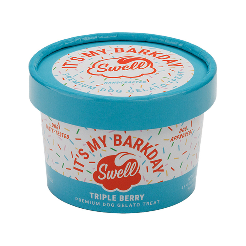 Swell Dog Treats || It's My Barkday! - Handcrafted Dog Gelato (Summertime Specials)