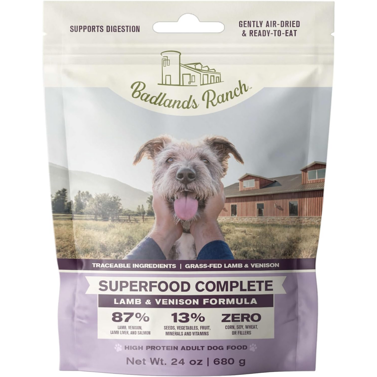 Badland's Ranch Superfood Complete Lamb & Venison Formula