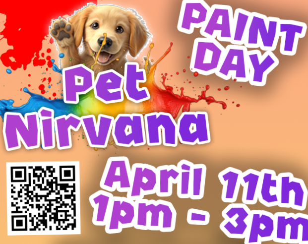 Pet Nirvana Paint Day