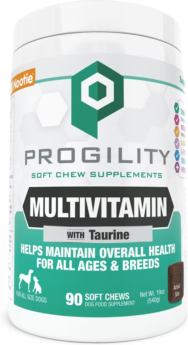 Progility Multivitamin with Taurine Dog Chews