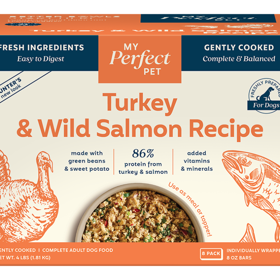 My Perfect Pet Gently Cooked || Turkey & Salmon Formula 4lb