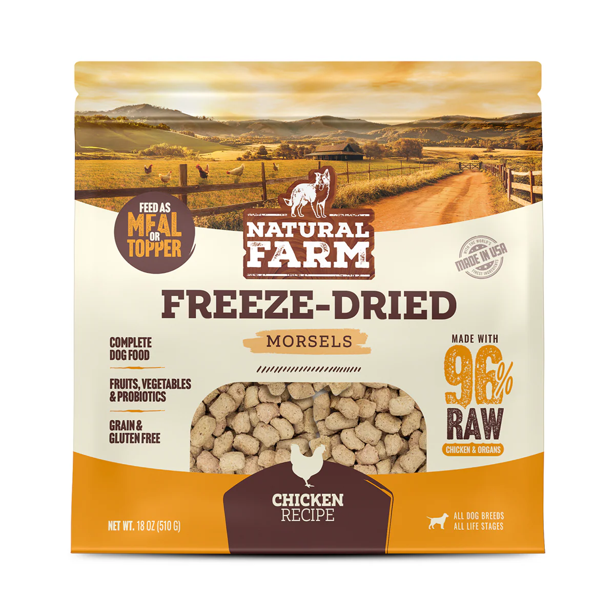 Natural Farm Freeze Dried || Poultry Recipe Morsels