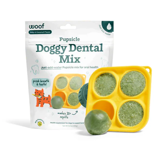 WOOF Pupsicle Mix || Doggy Dental Recipe