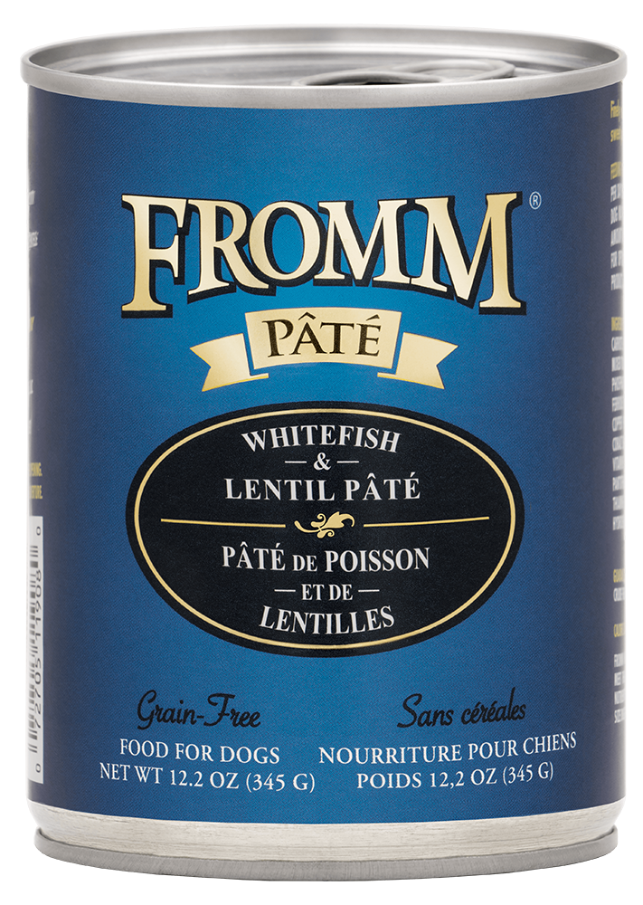Fromm Family Pâté Whitefish Formula Canned Dog Food - 12.2 oz Cans