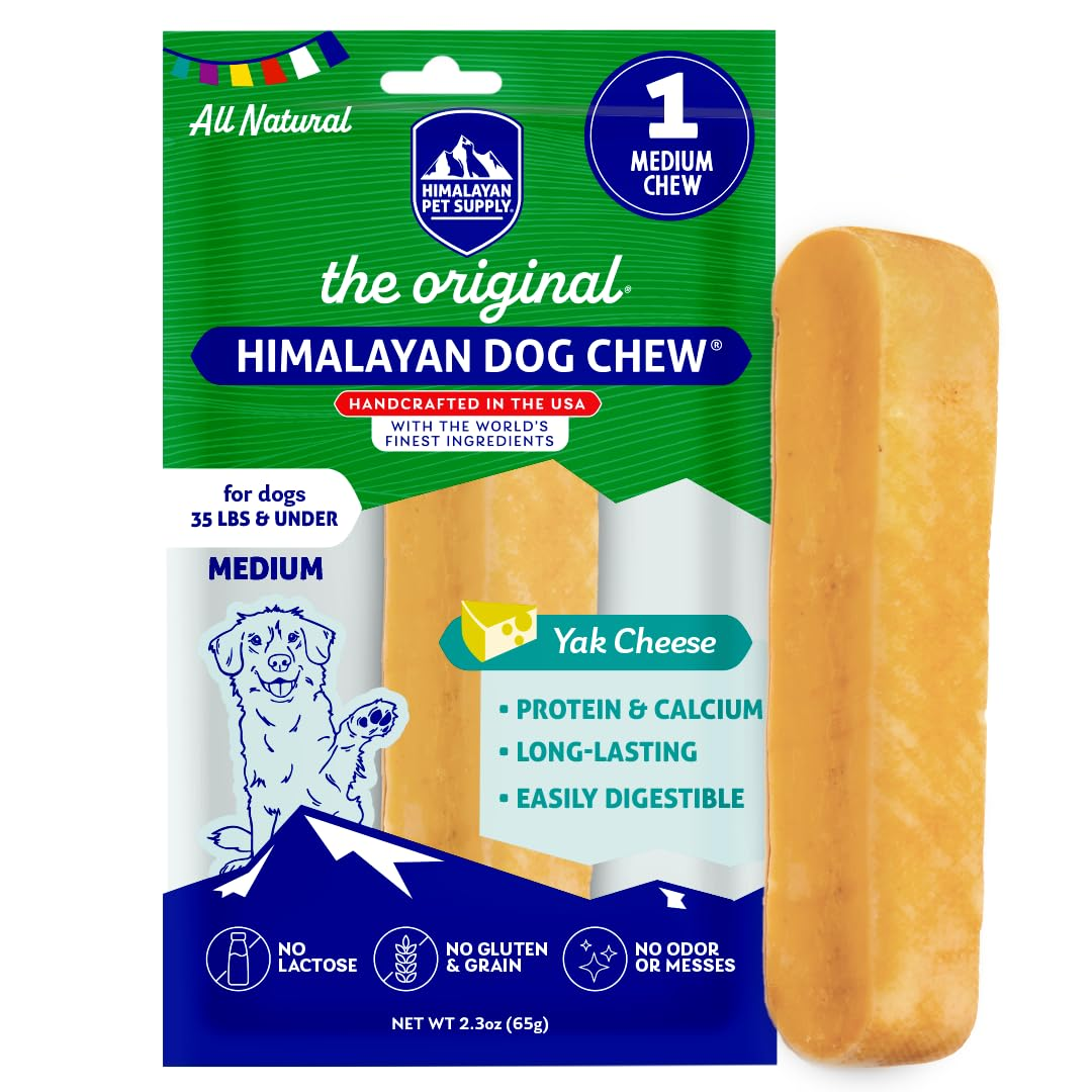 Himalayan Pet Supply || Single Cheese Dog Chew (Medium)