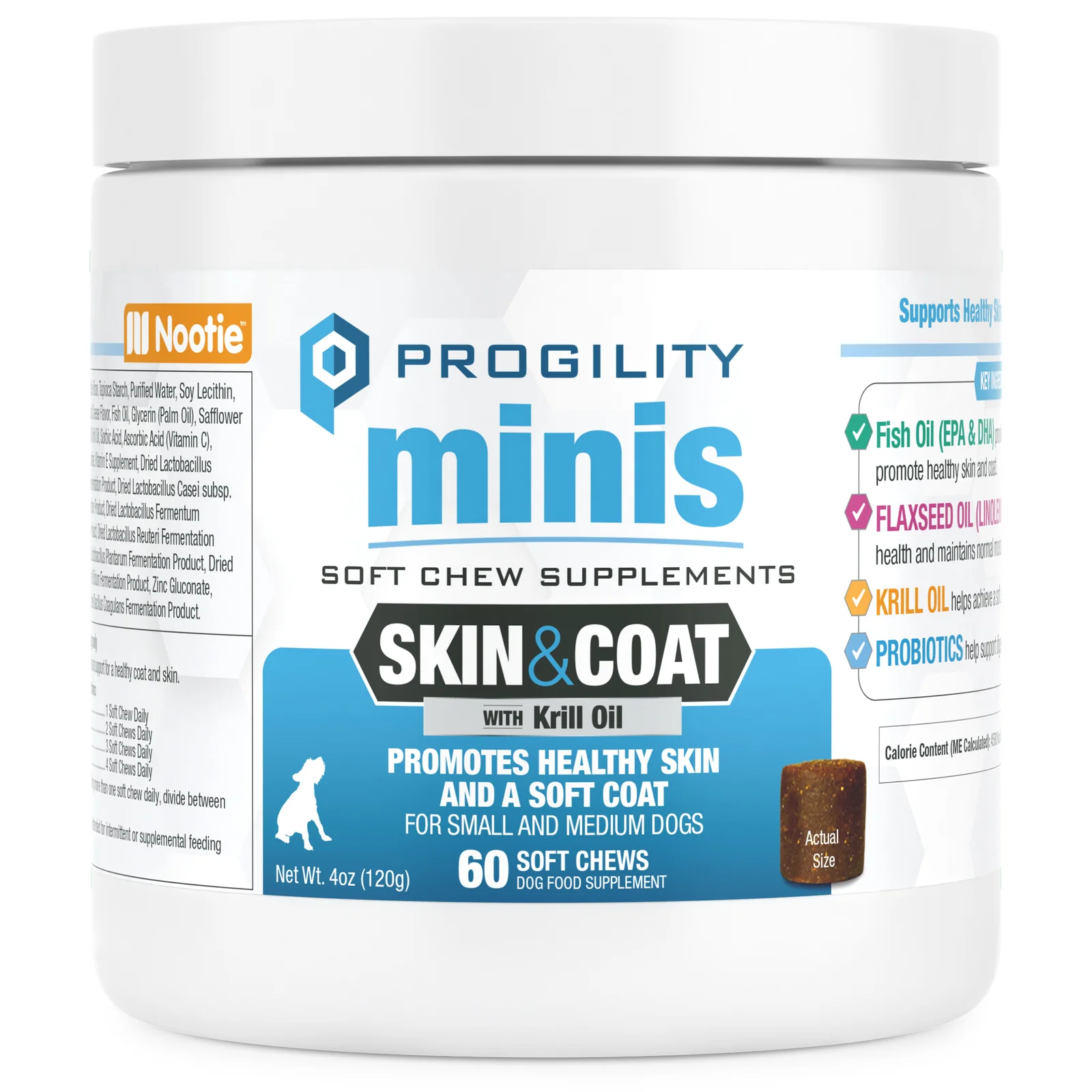 Progility Skin & Coat with Krill Oil Soft Chews