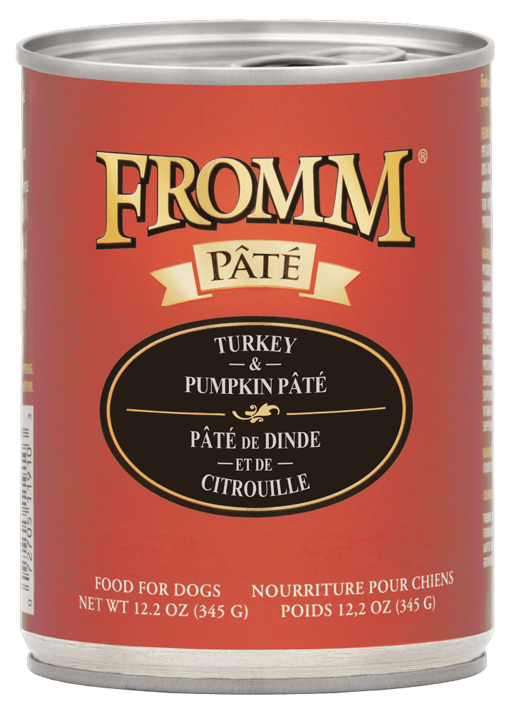 Fromm Family Turkey and Pumpkin Pâté Canned Dog Food - 12.2 oz Cans