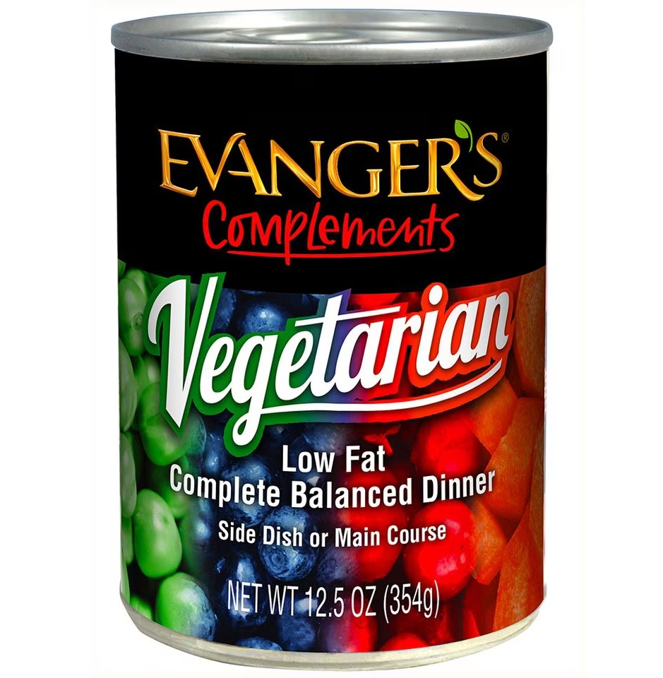 Evangers Complements Vegetarian Canned Dog Food 12oz