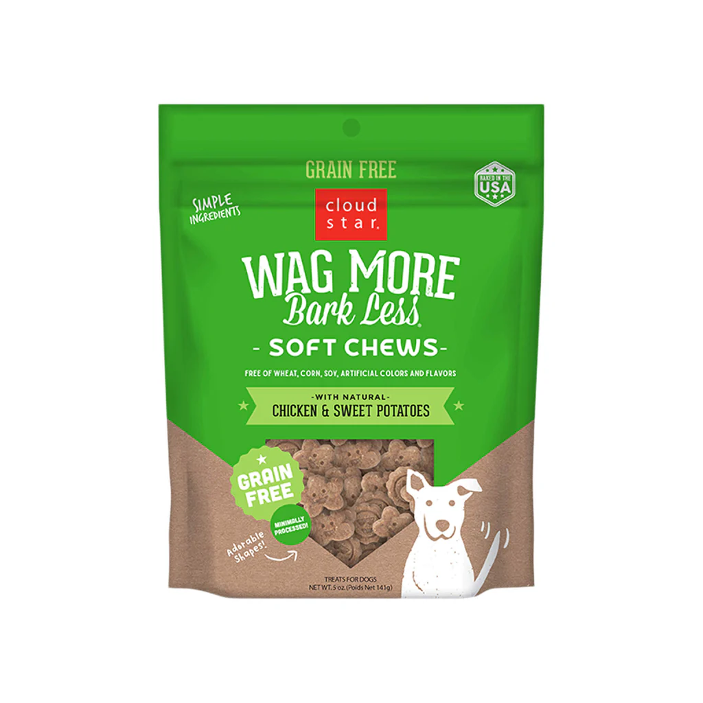 Cloud Star Wag More Bark Less Grain Free Chicken & Sweet Potatoes 7oz