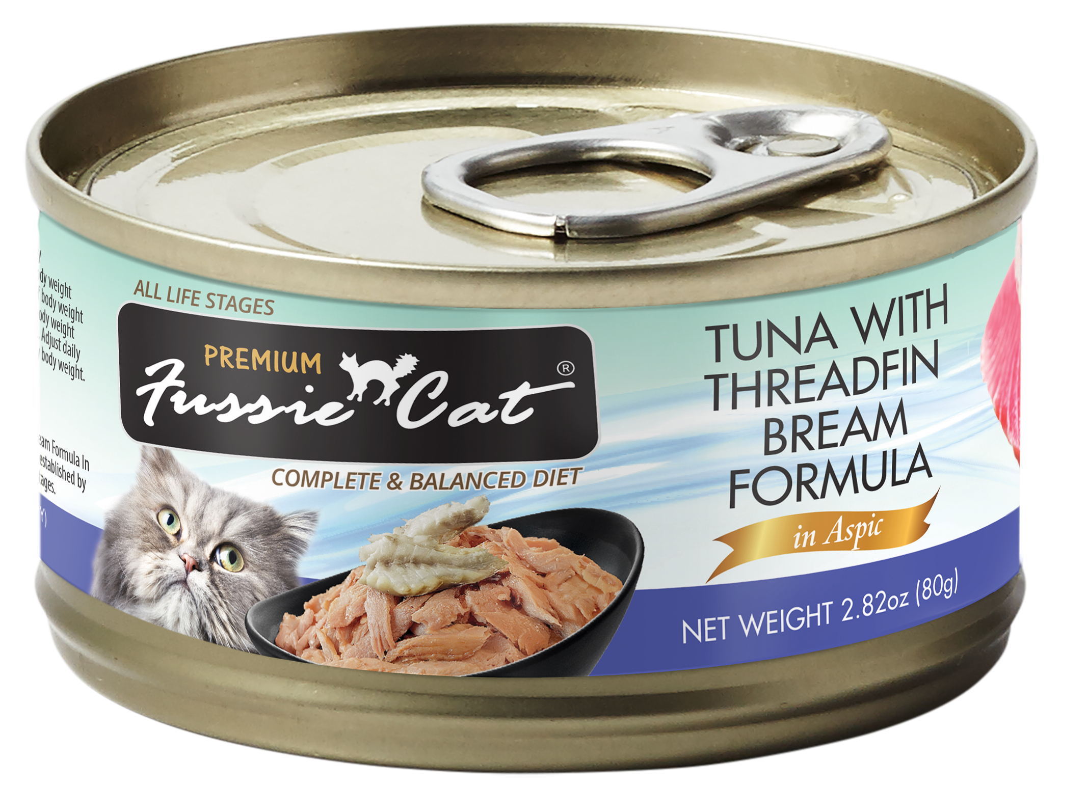 Fussie Cat Premium Tuna with Threadfin Bream Formula in Aspic (2.82oz)