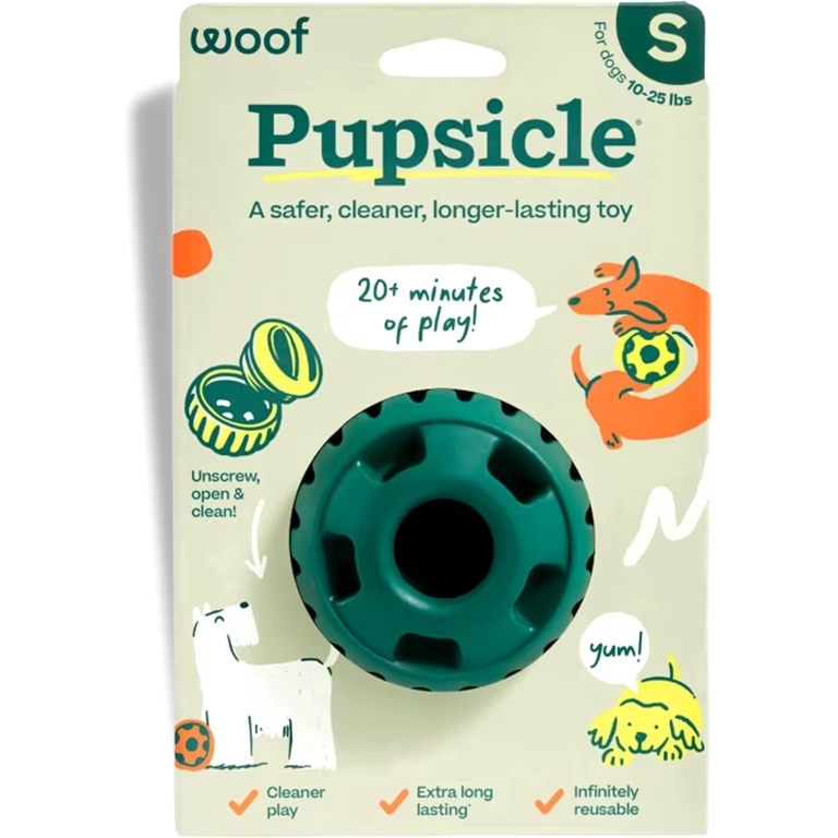 WOOF Pupsicle || Green Treat Holder
