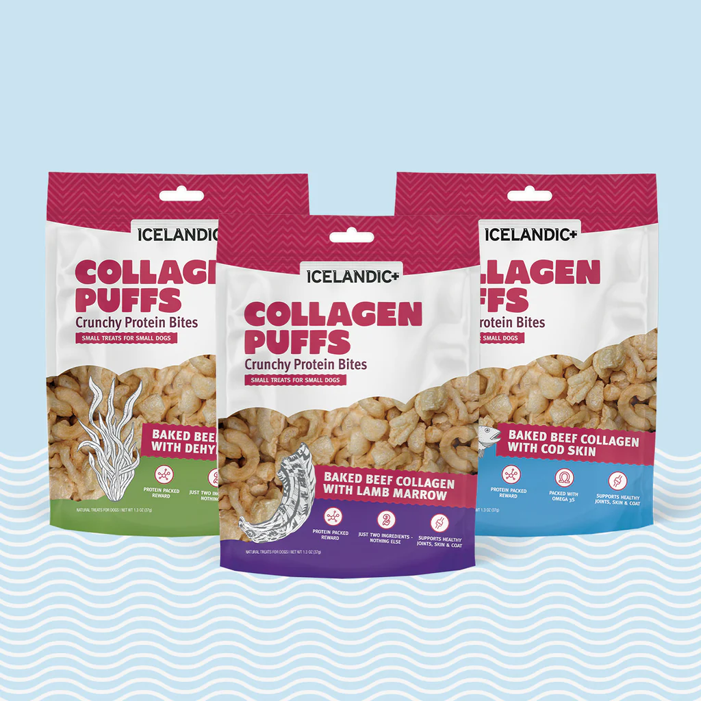 Icelandic+ Collagen Puffs Crunchy Protein Bites