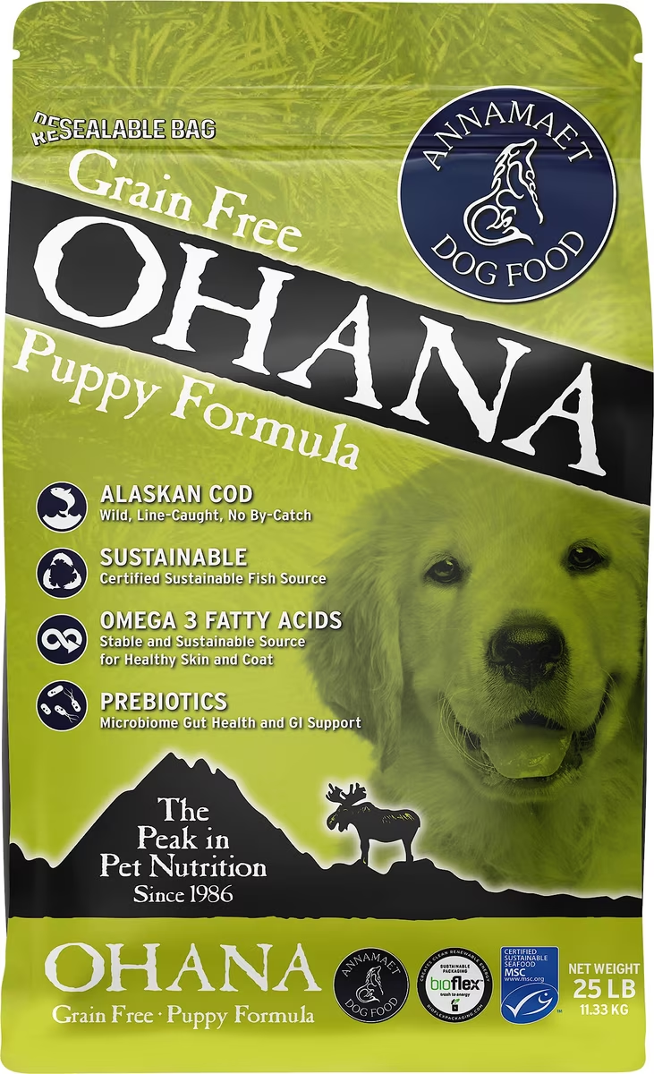 Annamaet Petfoods- Grain Free Ohana Puppy Dry Food