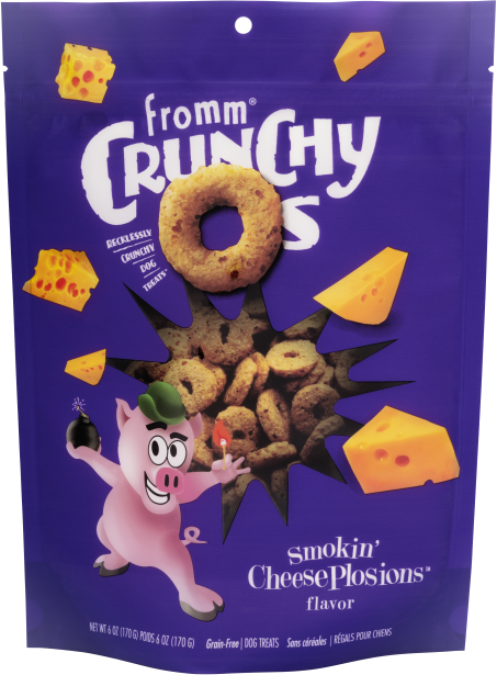 Fromm Crunchy O's || Smokin' CheesePlosions Flavor 6oz