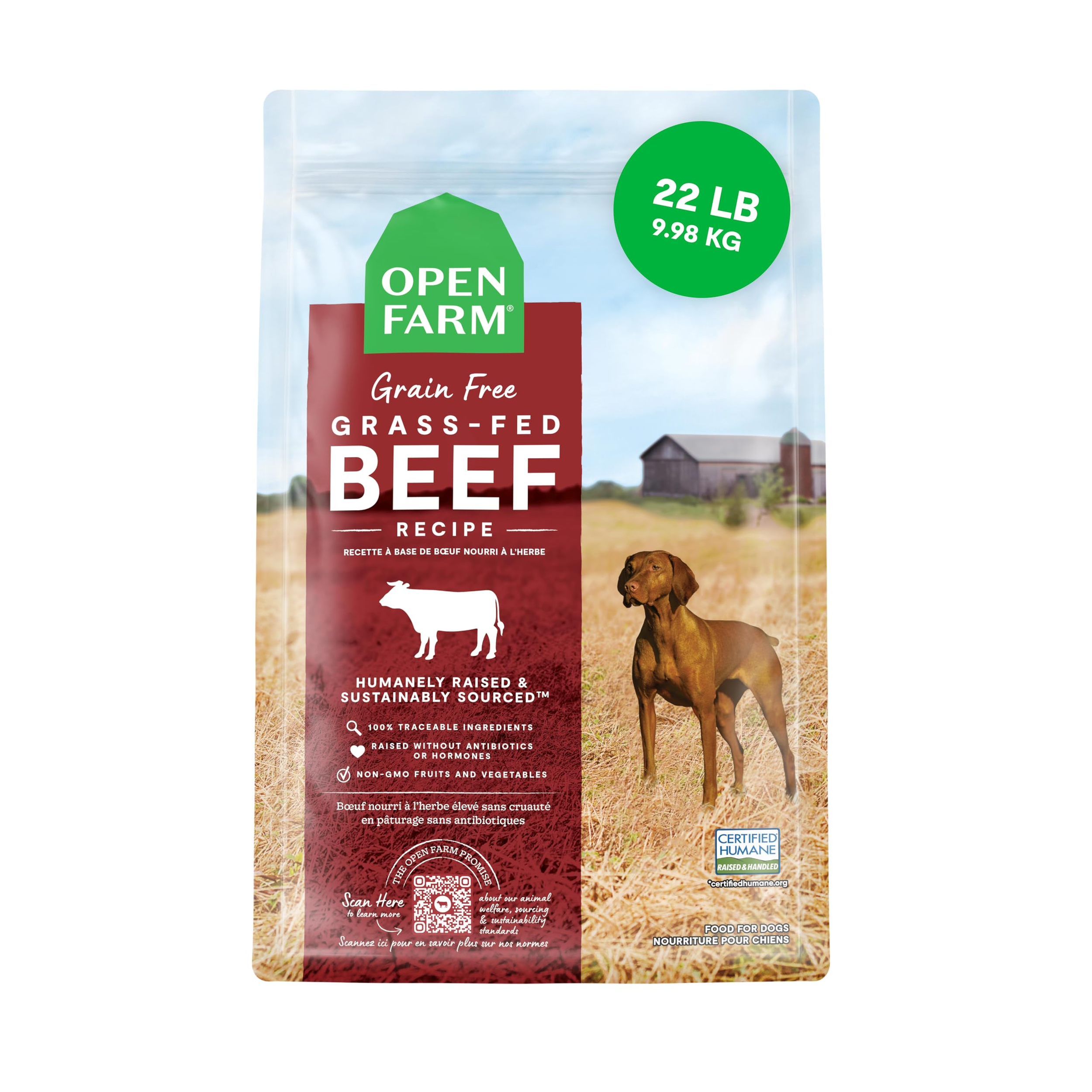 Open Farm Grain Free || Grass Fed Beef Formula