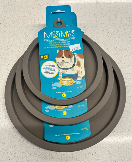 Messy Mutts Silicone Lid for Raw Feeding