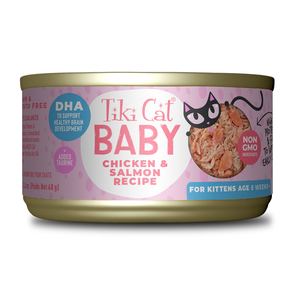 Tiki Cat Baby || Chicken & Salmon Recipe (2.4oz)