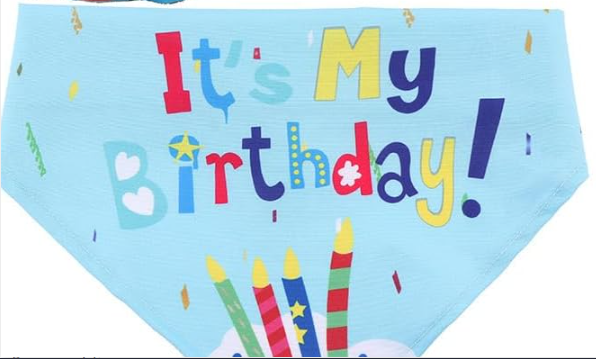 Birthday Bandanas