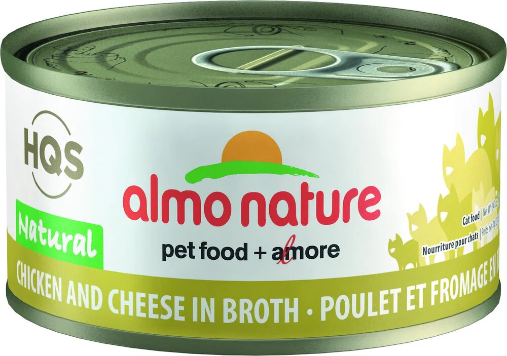 Almo Nature USA Natural Chicken and Cheese in Broth 2.47oz