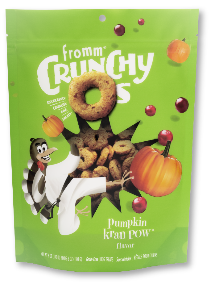 Fromm Crunchy O's || Pumpkin kranPOW Flavor 6oz