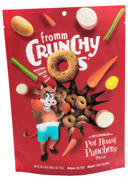 Fromm Crunchy O's || Pot Roast Punchers Flavor 6oz
