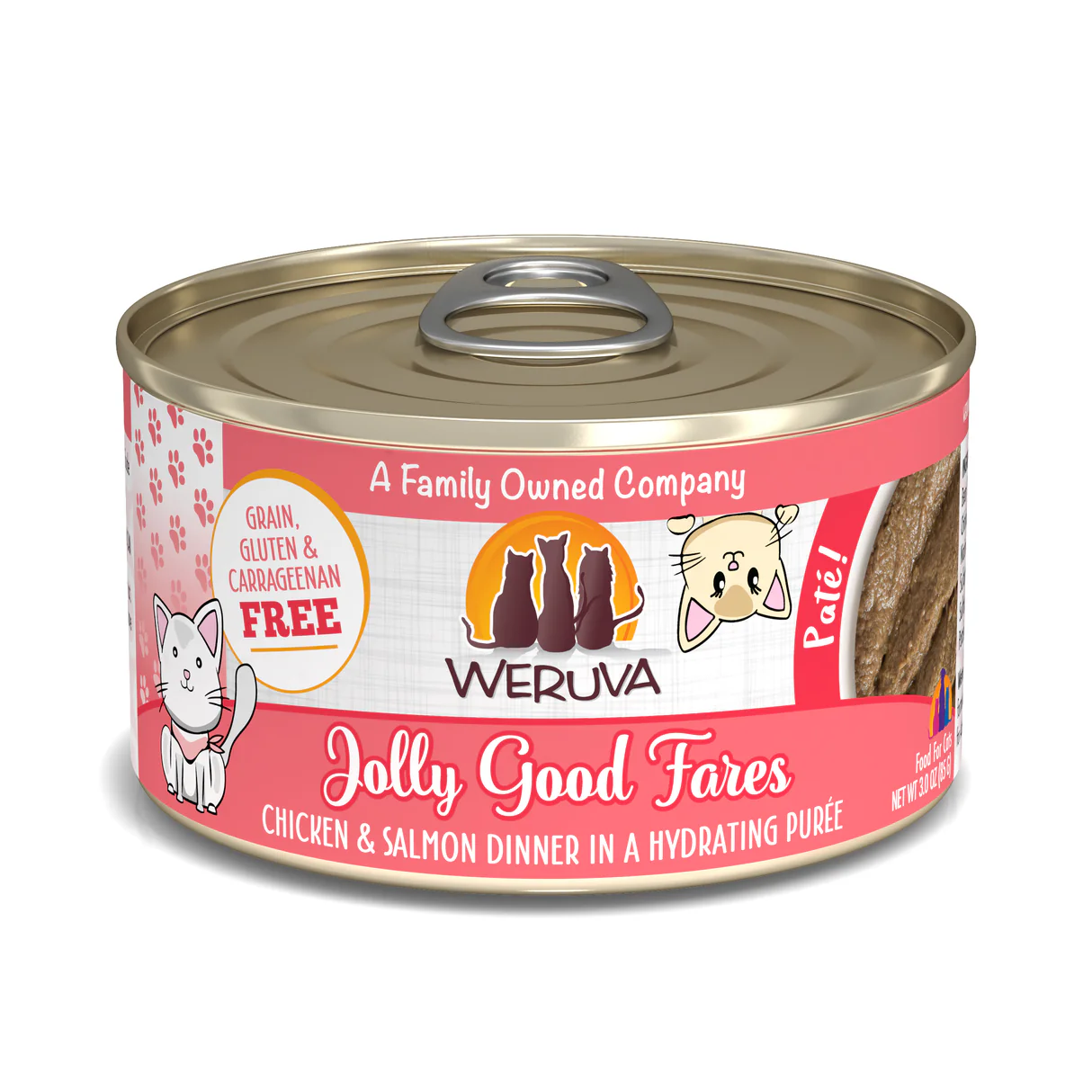 Weruva Jolly Good Fares Canned Cat Pate