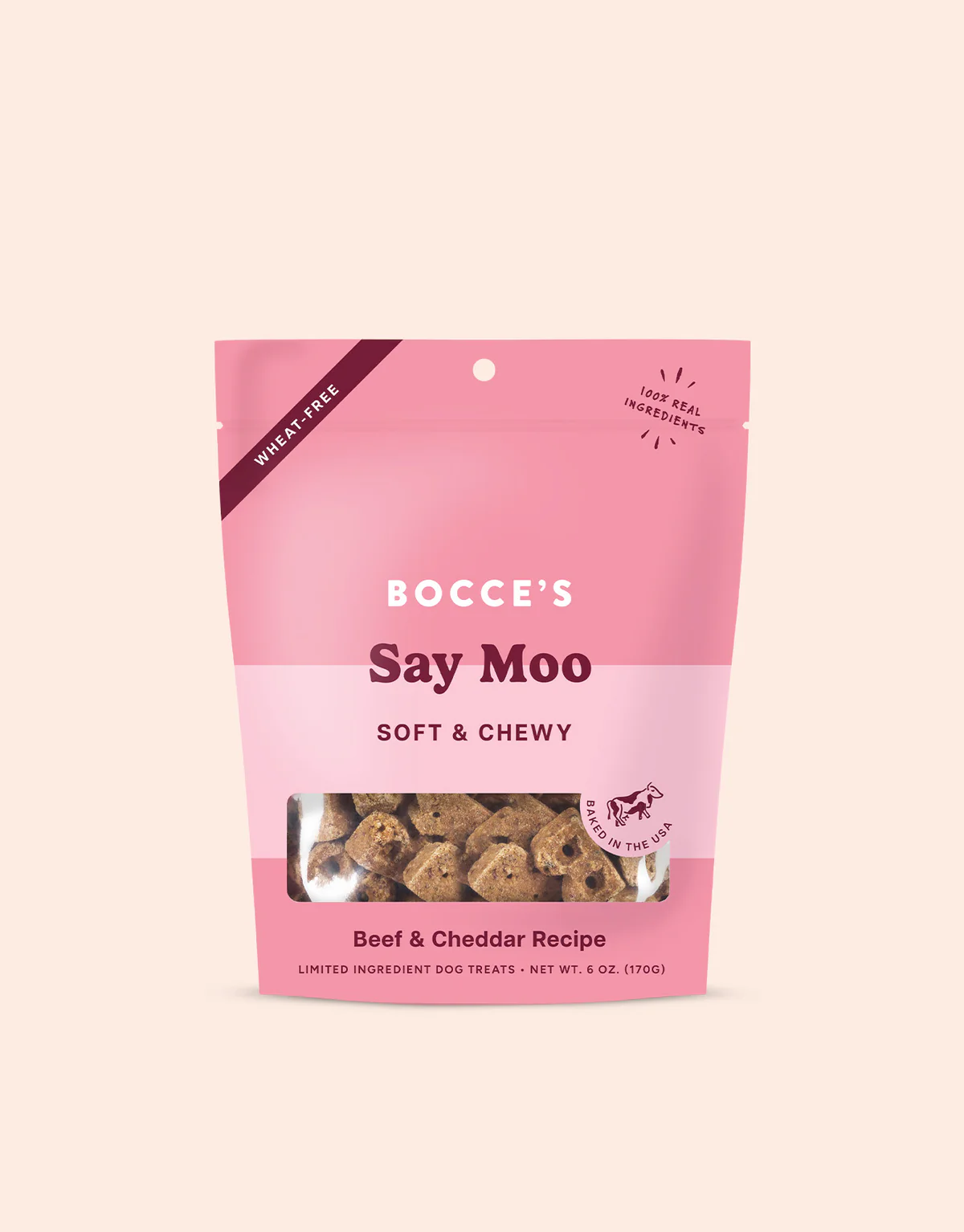 Bocce's Soft & Chewy "Say Moo" Recipe.