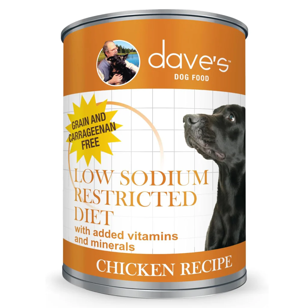 Dave's Pet Food Restricted Diet Sodium Chicken Recipe 13.2oz