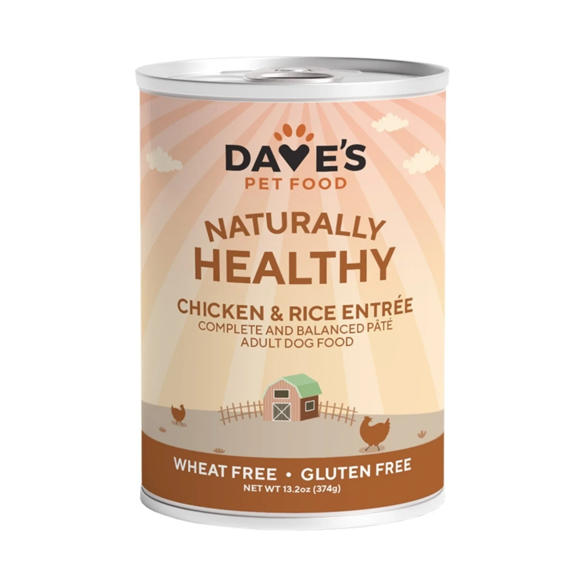 Dave's Pet Food Naturally Healthy || Chicken & Rice Entrée 13oz