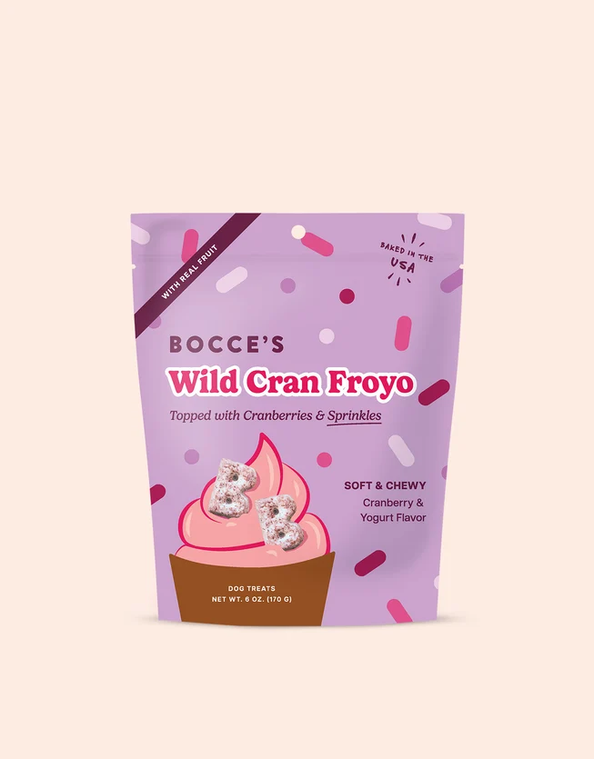 Bocce's Soft & Chewy Wild Cran Froyo