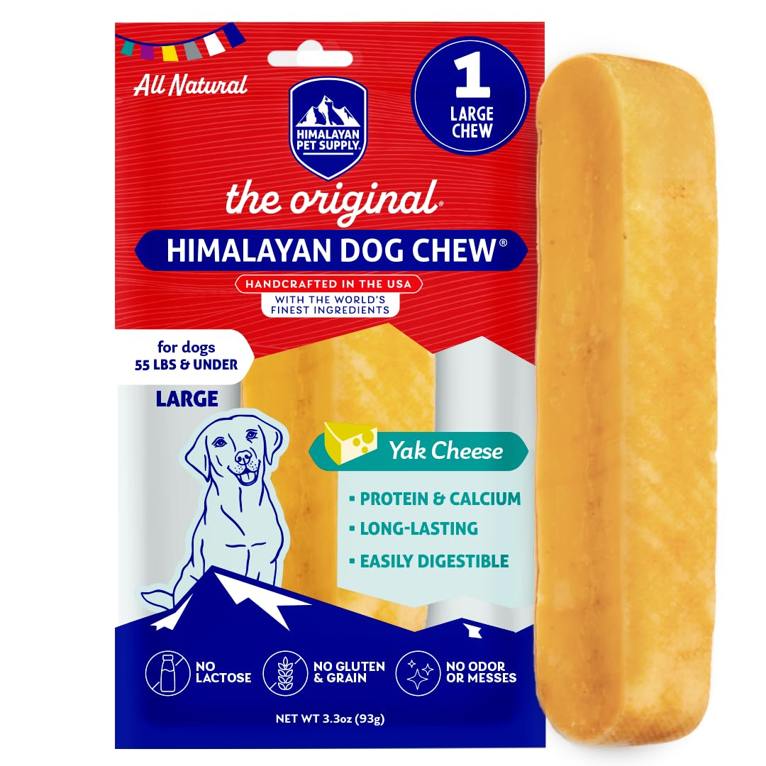 Himalayan Pet Supply || Single Cheese Dog Chew (Large)