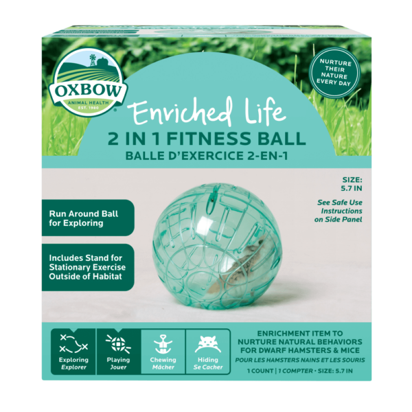 Oxbow Enriched Life || 2 in 1 Fitness Ball