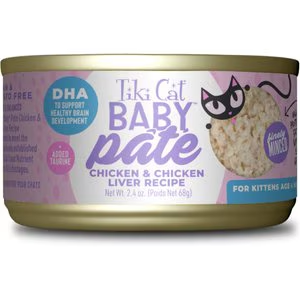Tiki Cat Baby Pâte || Chicken & Chicken Liver Recipe (2.4oz)
