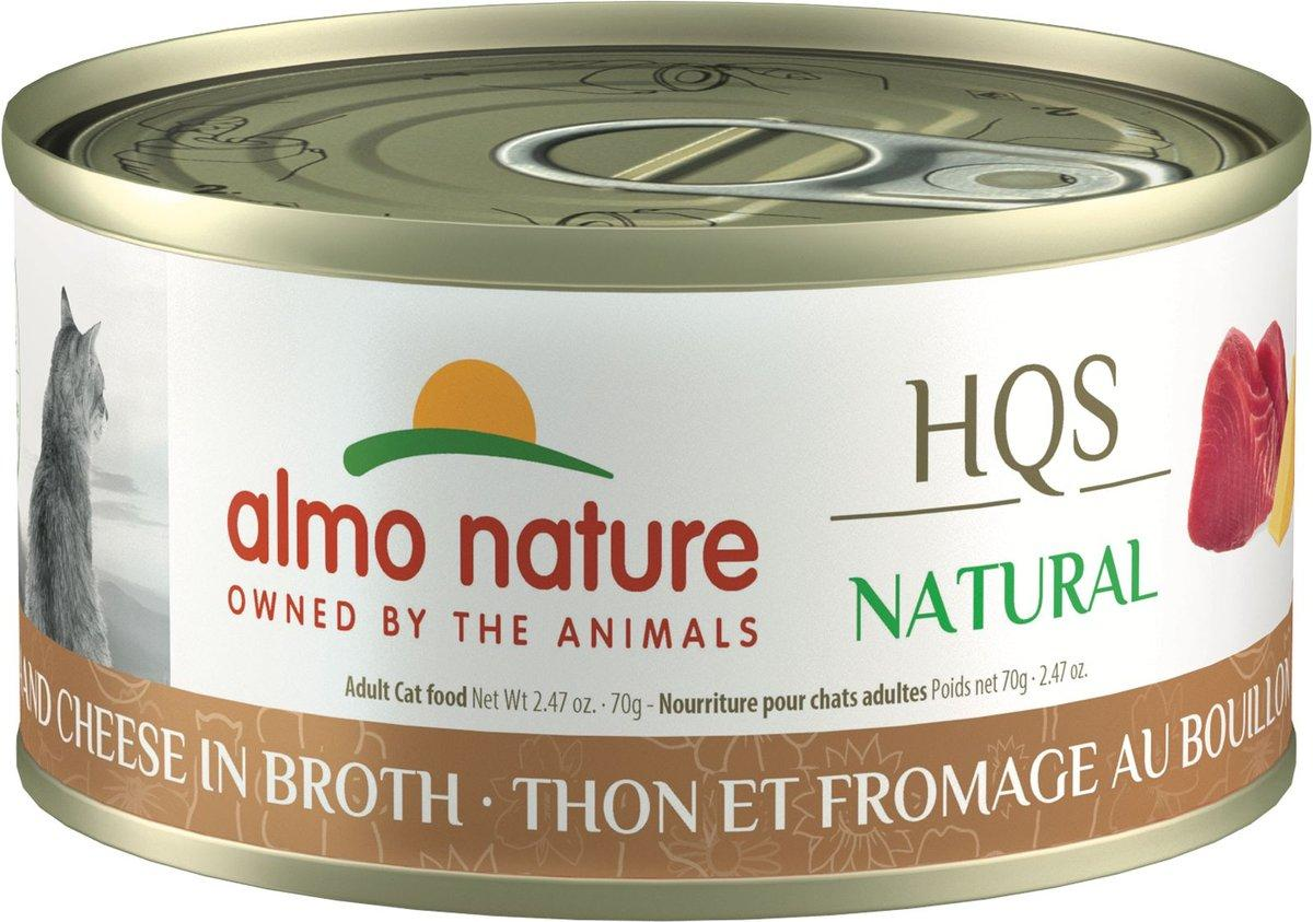 Almo Nature USA Natural Tuna and Cheese in Broth 2.47oz
