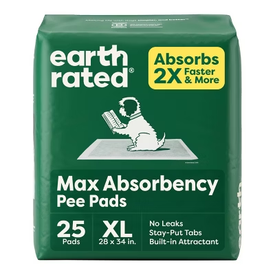 Earth Rated || X-Large Pee Pads (25count)