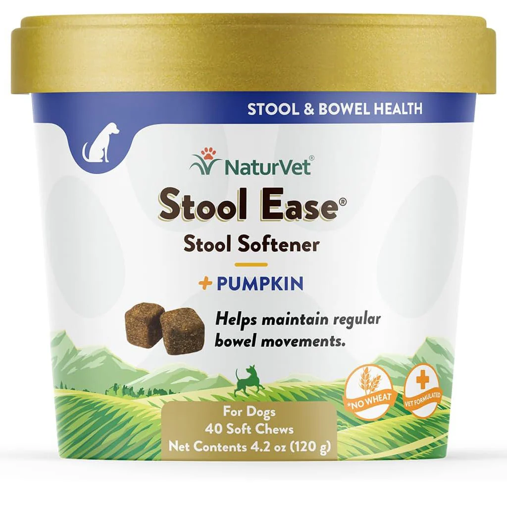 NaturVet Stool Ease Stool Softener Pumpkin Chews 40ct