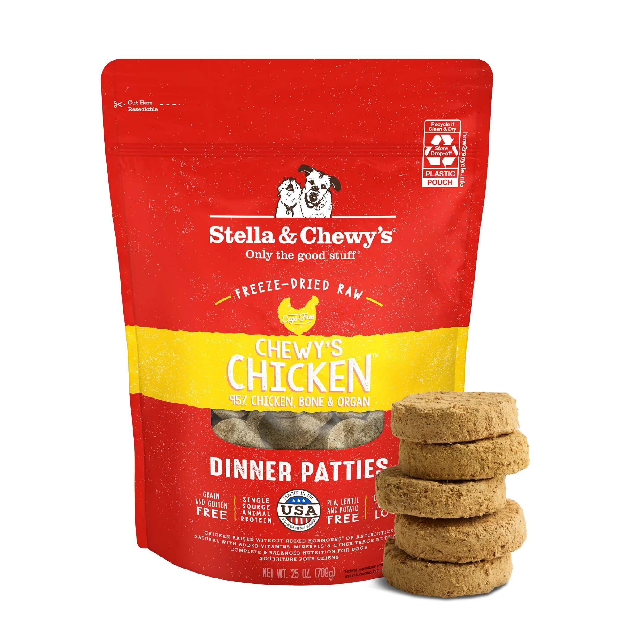 Stella and Chewy's Chewy's Chicken Dinner Patties