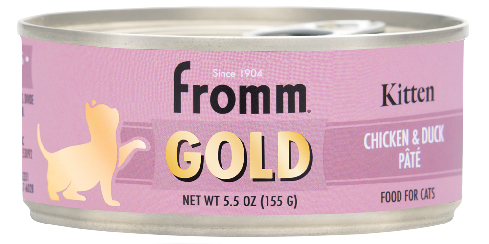 Fromm GOLD Kitten Chicken and Duck Pâté Canned Cat Food
