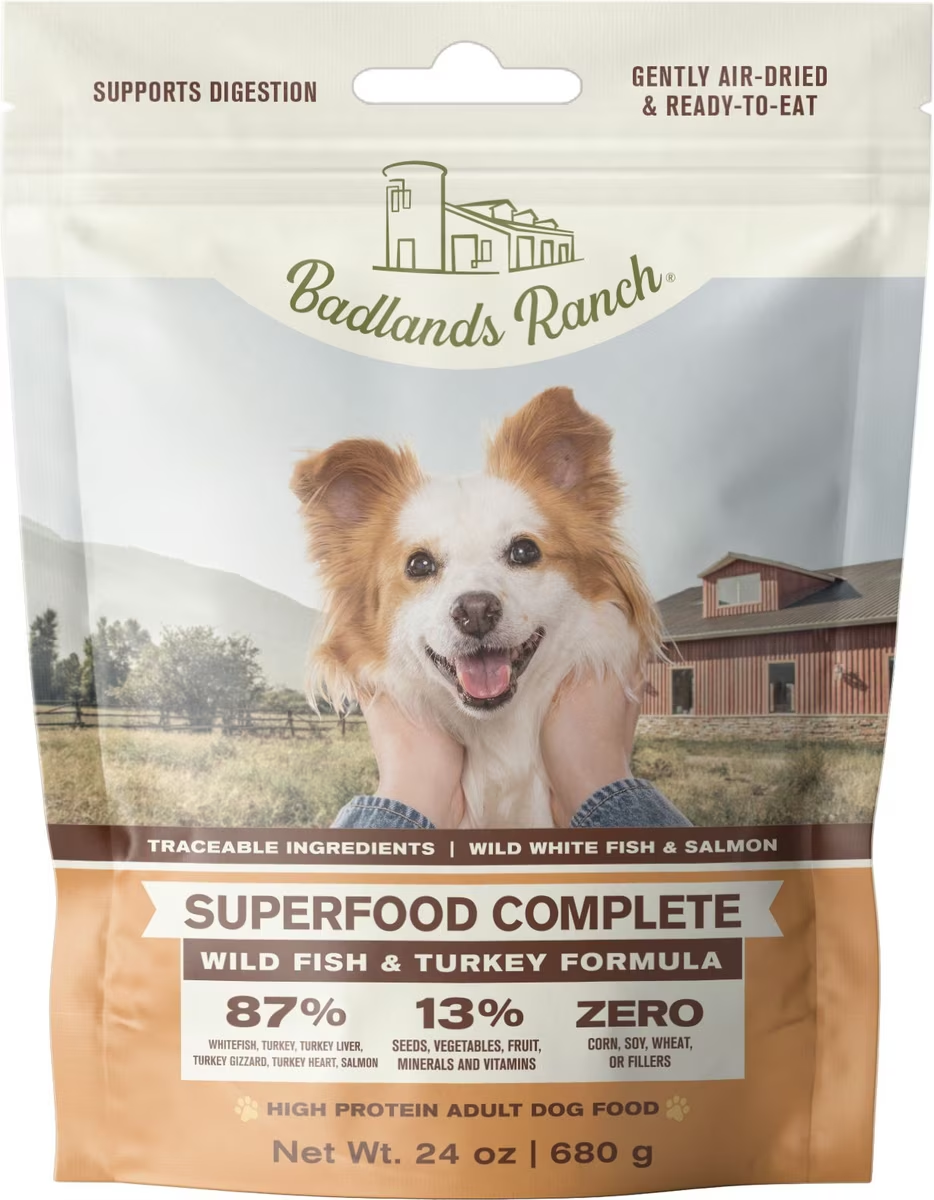 Badland's Ranch Superfood Complete Chicken Wild Fish & Turkey Formula
