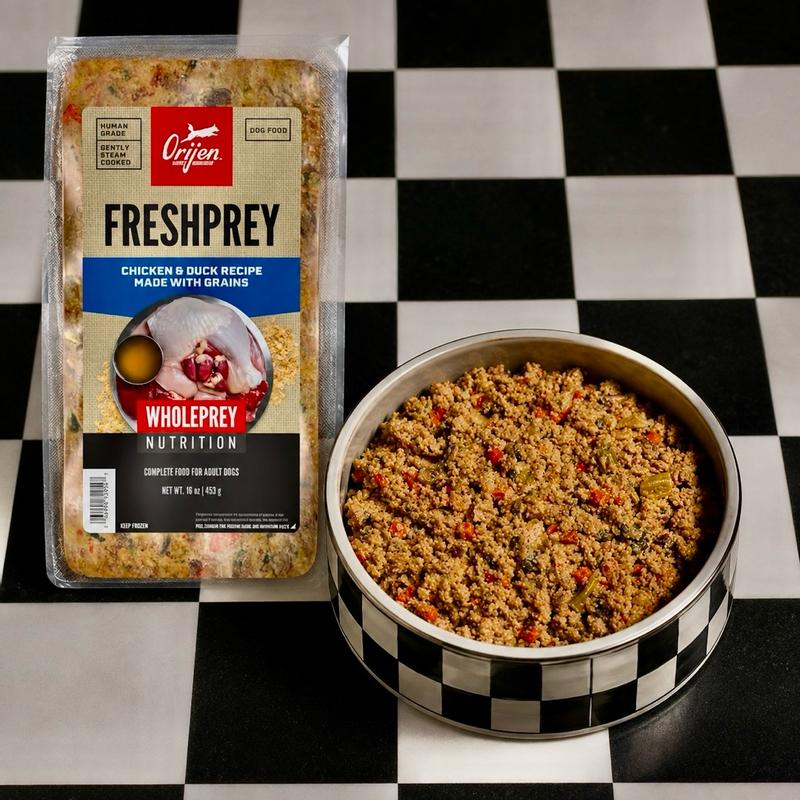 Orijen Freshprey || Gently Cooked Chicken & Duck Recipe